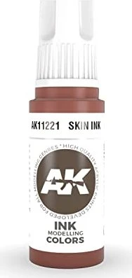 AK-Interactive 3rd Gen Acrylic Colors Ink Modelling Colors skin, 17ml
