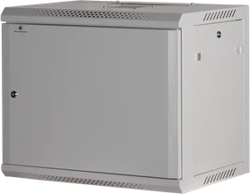 Rockstable 19" Wandschrank 9HE, Stahltür, IP2X, weiß, 440mm tief