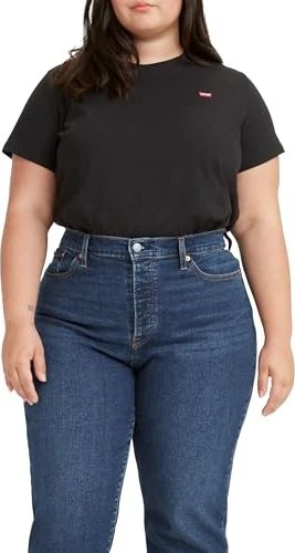 Levi's The Perfect Plus T-Shirt kurzarm mineral black (Damen)