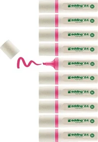 edding EcoLine 24 Highlighter neon pink, 10er-Pack