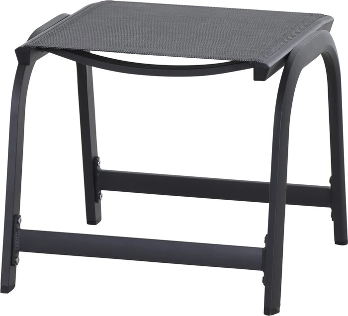 Siena Garden Tesoro K/D Padded Gartenhocker anthrazit