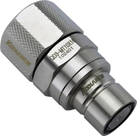 Koolance QD3 No-Spill Schnellverschluss, gerade male, male Schnellverschluss auf 10mm ID/16mm AD
