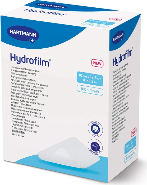 Hartmann Hydrofilm Transparentverband, 10 x 12.5cm, 100 Stück