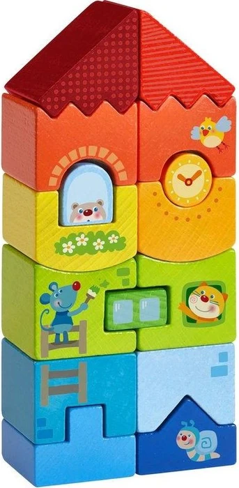 HABA Steckspiel Tier-Hochhaus