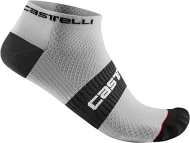 Castelli Lowboy 2 Fahrradsocken weiß/schwarz (Herren)