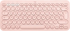 Logitech K380 Multi-Device Keyboard for Mac, Rose, Bluetooth, DE (920-010392)
