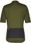 Scott Gravel Merino Trikot kurzarm fir green/black (Herren)