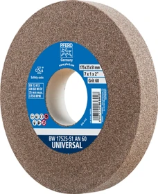 Pferd BW 17525-51 AN 60 Universal Schleifscheibe K60, 175x25x51mm, 1 Stück