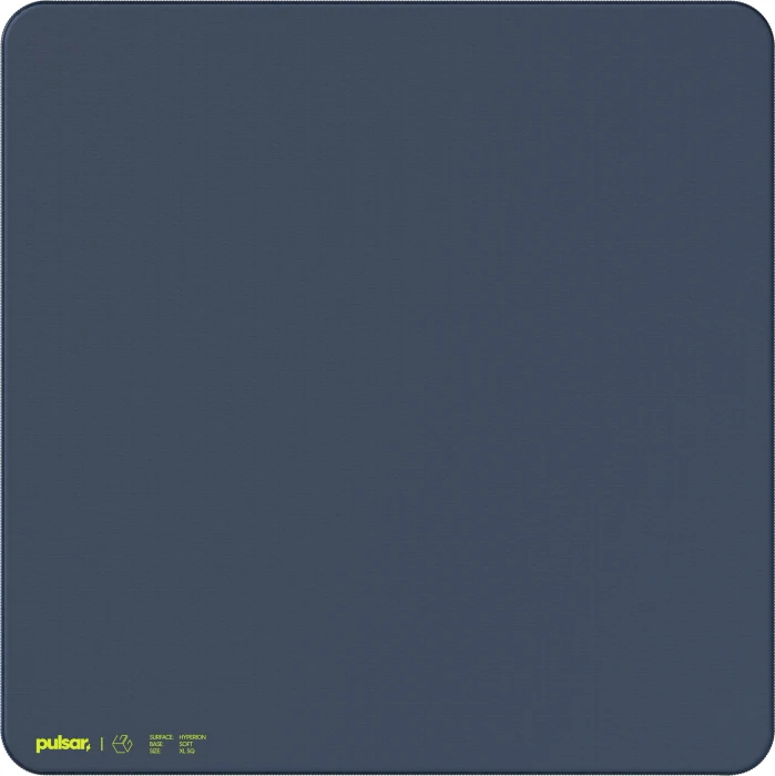 Pulsar Gaming Gears x LGG Hyperion XL Square Gaming-Mauspad, 500x500mm, soft, blau