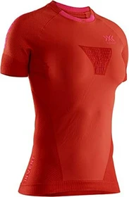 X-Bionic Invent 4.0 Laufshirt kurzarm sunset orange/neon flamingo (Damen)