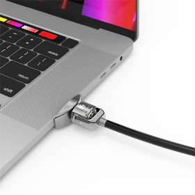Maclocks Ledge Adapter inkl. Kabelschloss mit Schlüssel für Macbook Pro 16"