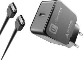 Cellularline USB-C Charger Kit 15W schwarz