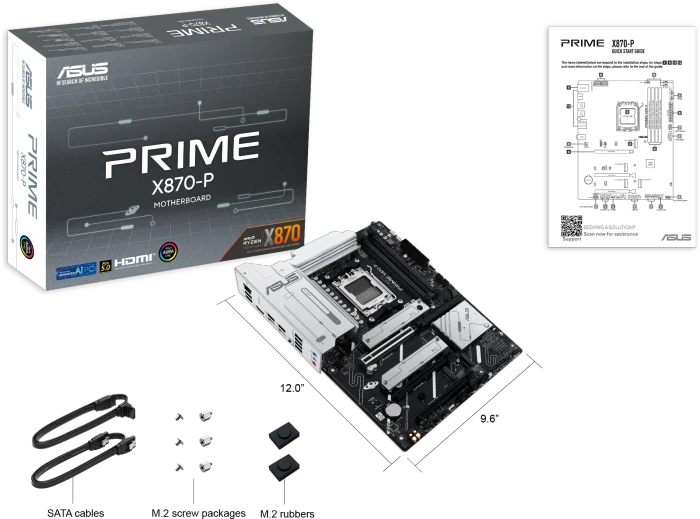 ASUS Prime X870-P (AMD AM5)