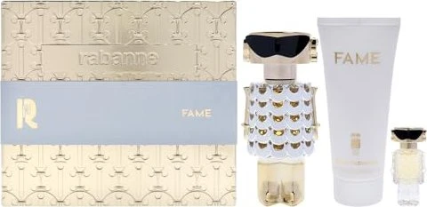 Paco Rabanne Fame EdP 80ml + Bodylotion 100ml + EdP 4ml Duftset