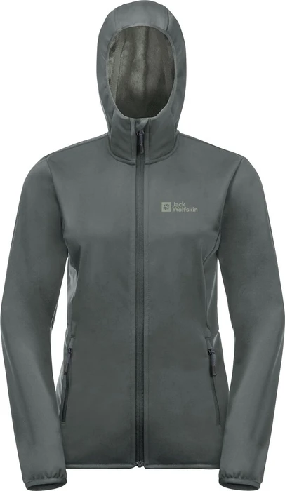 Jack Wolfskin Windhain Hoody Funktionsjacke slate green (Damen)