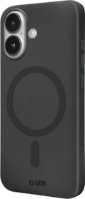 SBS Mobile Instinct Mag Cover für Apple iPhone 16 Plus schwarz