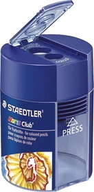 Staedtler Noris 512F Dosenanspitzer 2-fach rund blau, 10er-Pack