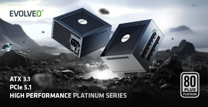 Evolveo Platinum Series P1000 schwarz 1000W, ATX 3.1