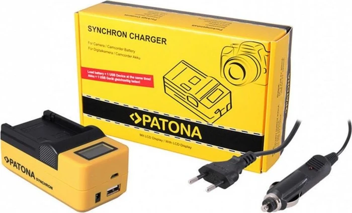 Patona Synchron USB Ladegerät f. Nikon EN-EL5