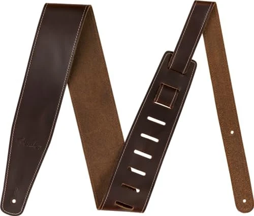 Fender Broken-In Leather Strap 2.5" Brown