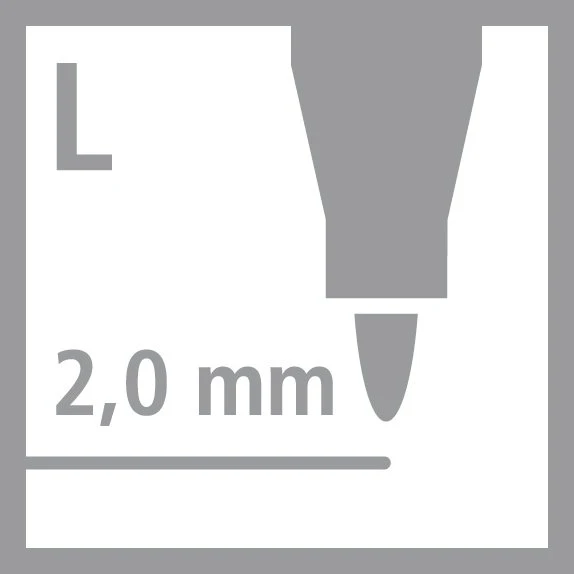 STABILO Trio 2 in 1 ohne Hautfarbe sortiert, 10er-Set, Kartonbox