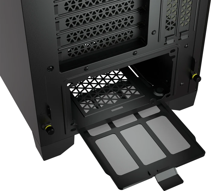 Corsair 4000D, schwarz, Glasfenster