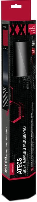 Speedlink ATECS Soft Gaming Mousepad, Size XXL, schwarz (rotes Logo)