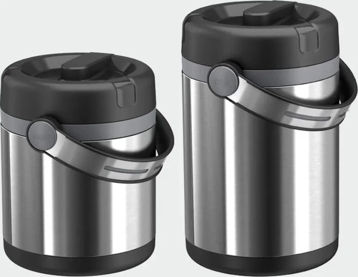 Emsa Mobility Isolier-Speisegefäß 1.2l schwarz/grau