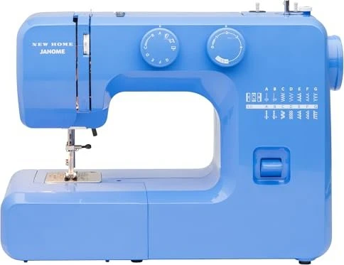 Janome New Home Nähmaschine couture blue
