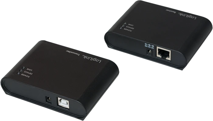 LogiLink USB-Extender via RJ-45, USB 2.0, aktiv, bis 50m