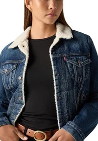 Levi's Original Sherpa Trucker Jeansjacke that new new (Damen)