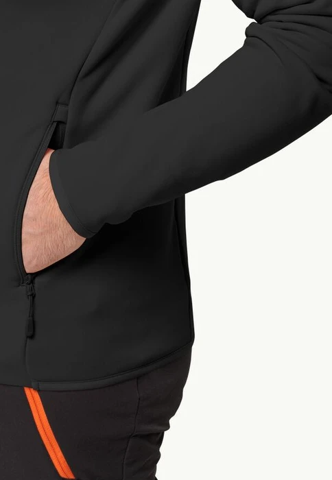 Jack Wolfskin Baiselberg FZ Jacke schwarz (Herren)