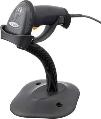 Zebra Symbol LS2208, USB, Ständer, schwarz