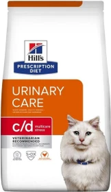 Hill's Prescription Diet Canine c/d Multicare Feline Stress Chicken Urinary Care, 8kg