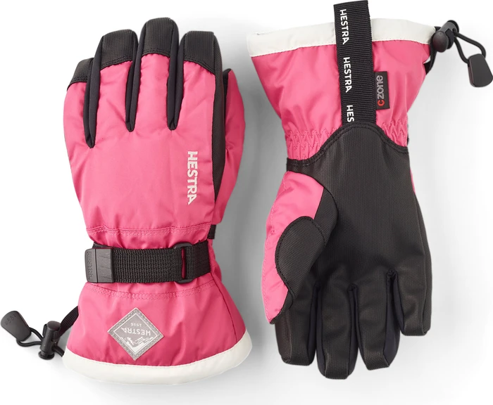 Hestra Gauntlet CZone Skihandschuhe fuchsia/ivory (Junior)