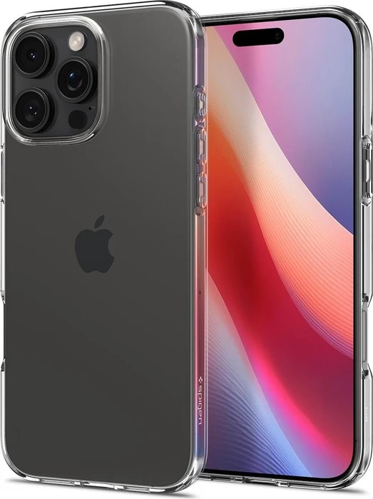 Spigen Liquid Crystal für Apple iPhone 16 Pro Max Crystal Clear