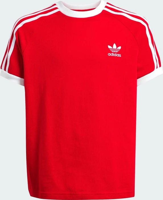 adidas 3-Streifen T-Shirt kurzarm better scarlet (Junior)