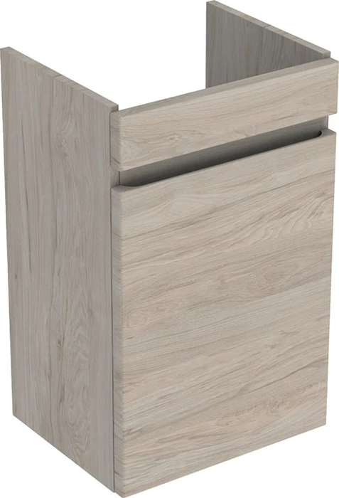 Geberit Renova Plan Unterschrank für Handwaschbecken 38.4x60.5x30.8cm, 1 Türe, Nussbaum hickory hell
