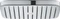 Grohe Vitalio Comfort Kopfbrause 250mm, 9.5l, mit 1 Strahlart chrom Vorschaubild