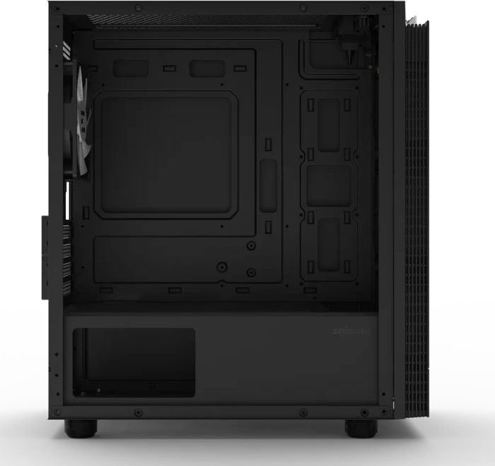 Zalman T4 Plus Black, Glasfenster