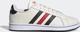 adidas Grand Court chalk white/core black/scarlet