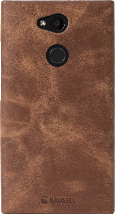Krusell Sunne Cover für Sony Xperia L2 cognac-braun
