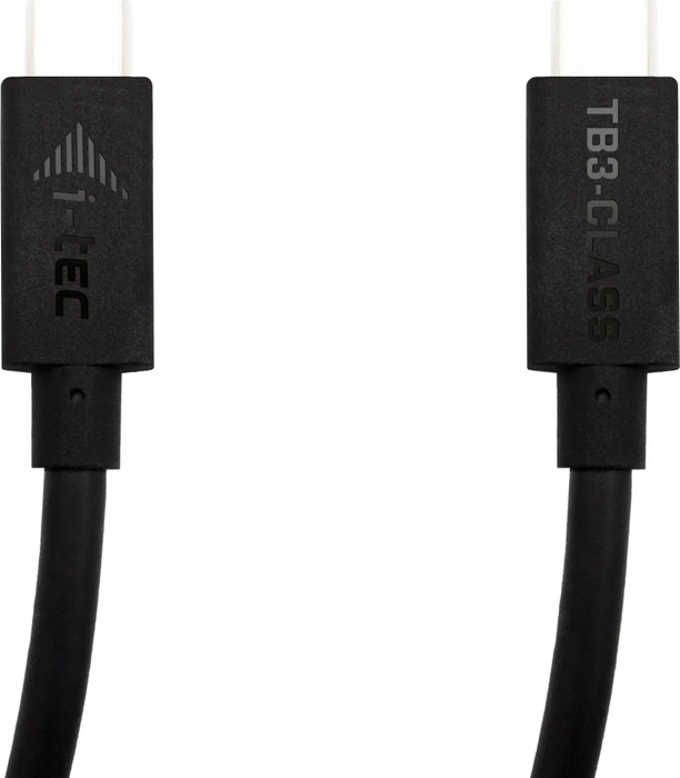 i-tec Thunderbolt 3 Kabel, 100W, schwarz, 1.5m (verschiedene Markenbezeichnungen)