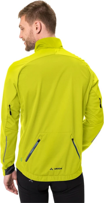 Vaude Posta Softshell VI Fahrradjacke neon yellow (Herren)