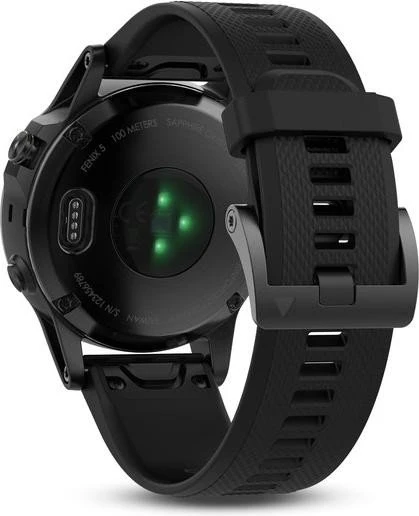 Garmin Fenix 5 Sapphire - Performer Bundle schwarz