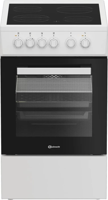 Bauknecht B5V5KMW Elektroherd mit Glaskeramik-Kochfeld