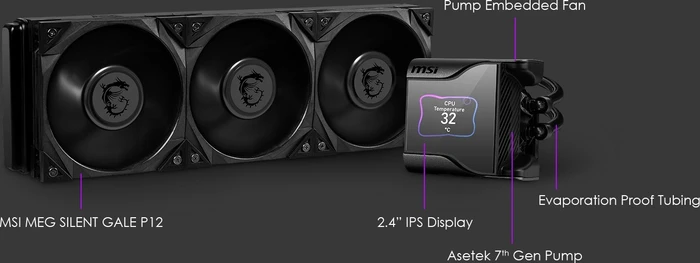 MSI MEG CoreLiquid S360, 360mm