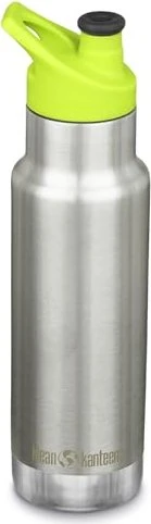Klean Kanteen Kid Classic Sport Cap Isolierflasche 355ml brushed stainless