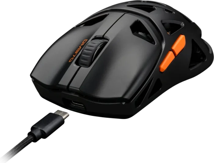 Deltaco DM370 Wireless Ultra-Lightweight Gaming Mouse schwarz, USB/Bluetooth