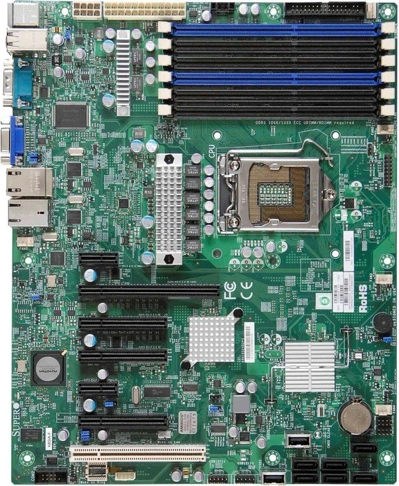 Supermicro X8SIA, retail (Intel 1156)